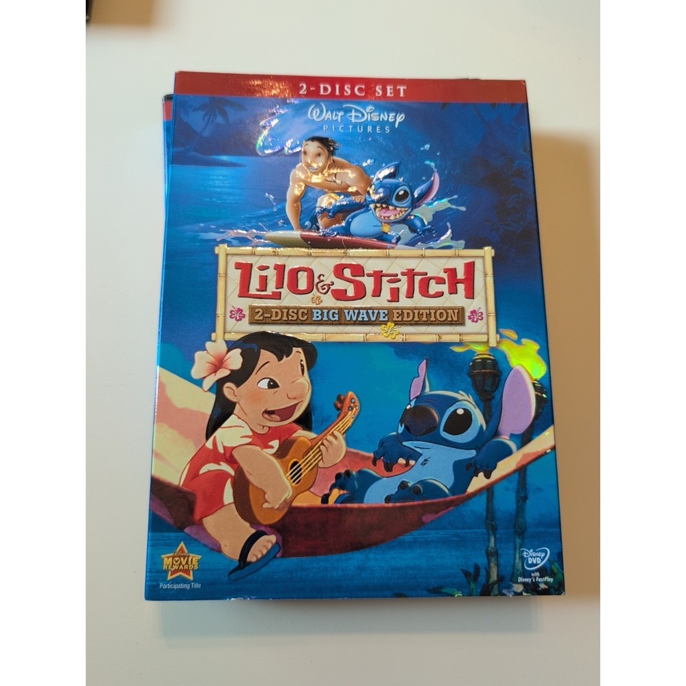 Lilo and‎ Stitch (DVD, 2002)